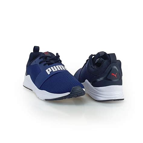 Tênis Puma Masculino Wired Run BDP Azul