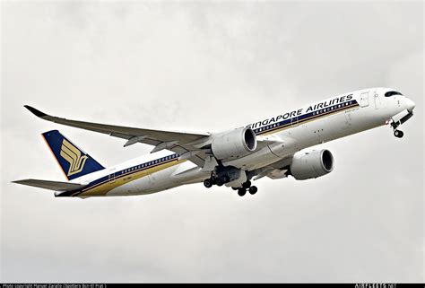 Singapore Airlines Airbus A V Smh Photo Airfleets Aviation