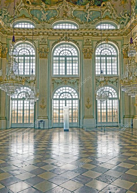 À Lintérieur Dans Le Château De Nymphenburg Munich — Photo éditoriale