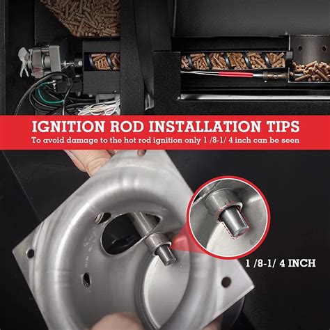 Buy Hot Rod Igniter Kit For Traeger Wood Pellet Grill Smokers Pit Boss Pellet Stove Online At