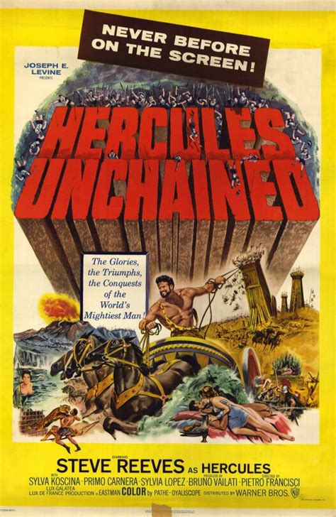 Hercules Unchained Movie Posters From Movie Poster Shop