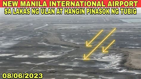 Sa Lakas Ng Ulan At Hangin Pinasok Ng Tubig NEW MANILA INTERNATIONAL