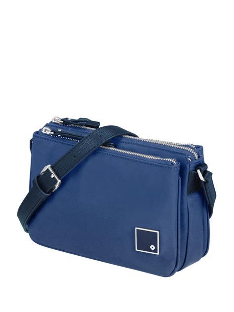 Samsonite Essentially Karissa Borsa A Tracolla A Tre Scomparti Trunavy