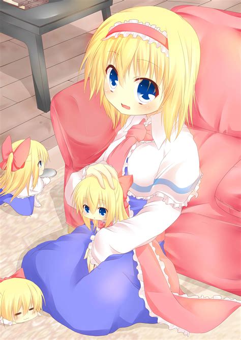 Alice Margatroid And Shanghai Doll Touhou Drawn By Wakagirepa Danbooru