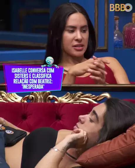 Isabelle Desabafa Ap S A Divis O Da Casa Em Dois Grandes Grupos E