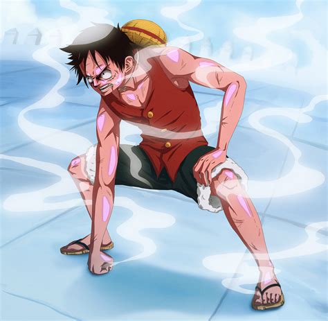 One Piece Luffy Gear 2 One Piece Luffy Gear Second First Time By ...