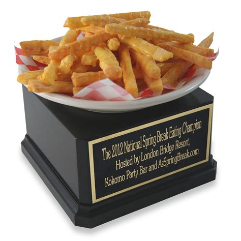 Cheese Fry Trophy Far Out Awards