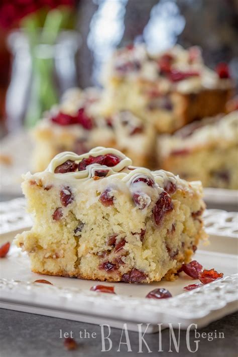 Cranberry Bliss Coffee Cake Recipe Video Let The Baking Begin