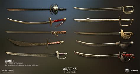 Gaëtan Perrot Assassins Creed Iv Black Flag Weapons