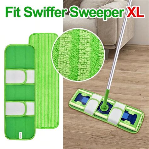 GFRED 1 2Pcs Mop Replacement Pads Compatible With Sweeper XL Mop Soft