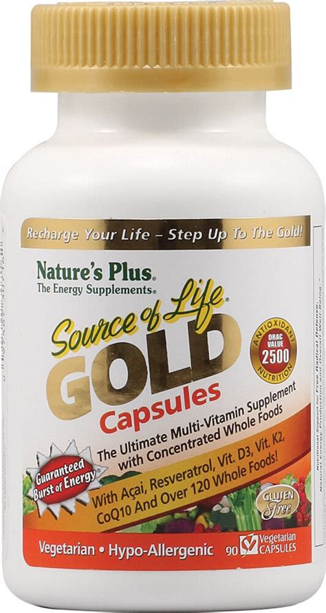 Nature S Plus Source Of Life GOLD Multi Vitamin Supplement 90