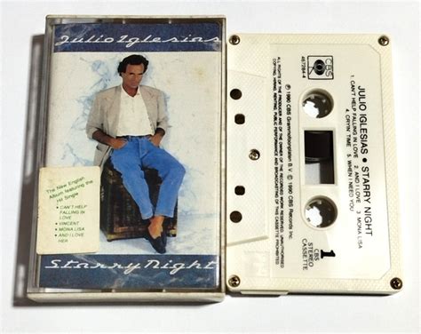 Cassette Julio Iglesias Starry Night Kaset Everything Else Others