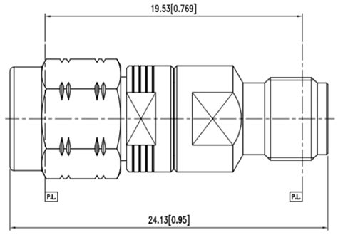 Huang Liang 292 Mm Male To Sma Female Adapter Hb Radiofrequency