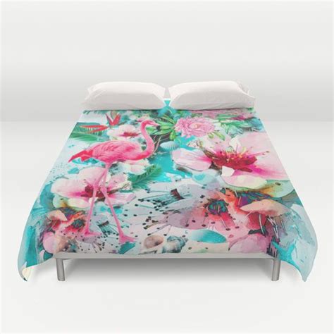 Tropical Life Duvet Cover By RIZA PEKER Duvet Covers Duvet Cover