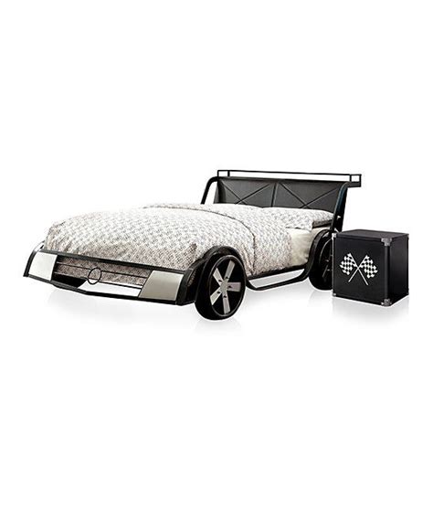 Serendipity Race Car Bed Frame & Nightstand | Car bed frame, Car bed ...