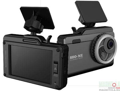 Sho-me Combo Slim | Автомобильный видеорегистратор/радар-детектор Sho ...