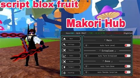 Blox fruit update 19 Fluxus V25 new script auto farm [Makori Hub] trên ...