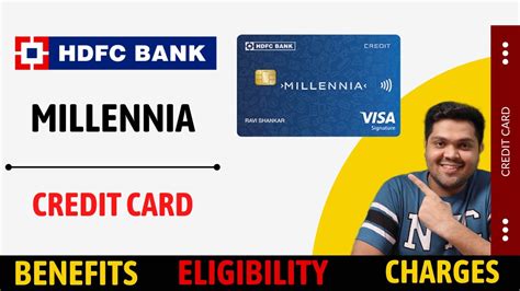 HDFC Millennia Credit Card Full Details Benefit Eligibility Fees