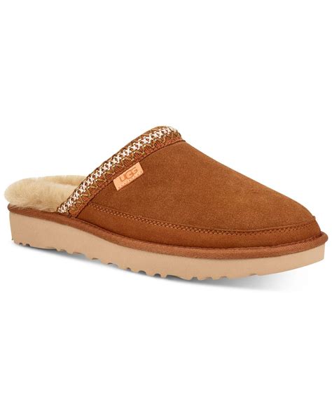 UGG Wool Tasman Slip-on Mule Slippers in Chestnut (Brown) for Men - Lyst