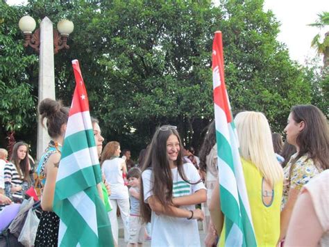 Abkhazian Girls Abkhaz Abaza Abkhazia Country In Eastern Europe