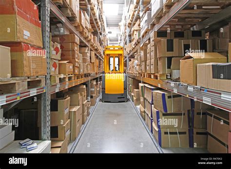 High Rack Stacker Forklift High Resolution Stock Photography And Images