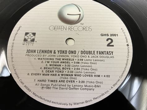 Yahooオークション John Lennon 中古lpusオリジナル盤シュリンク付