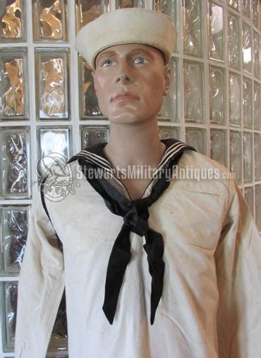 Stewarts Military Antiques Us Wwi Sailor Uniform Set Named