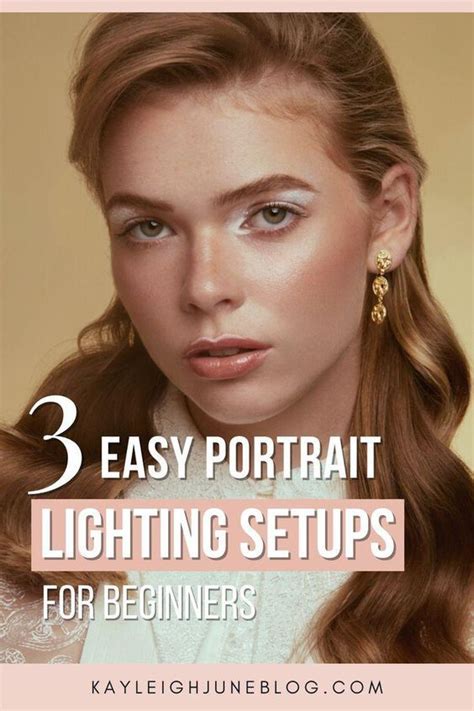 3 Easy Portrait Lighting Setups For Small Spaces Studio Lighting