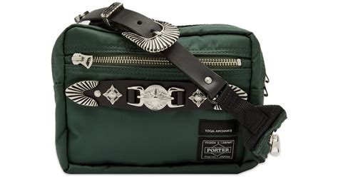 Toga X Porter Belt Bag In Green Lyst