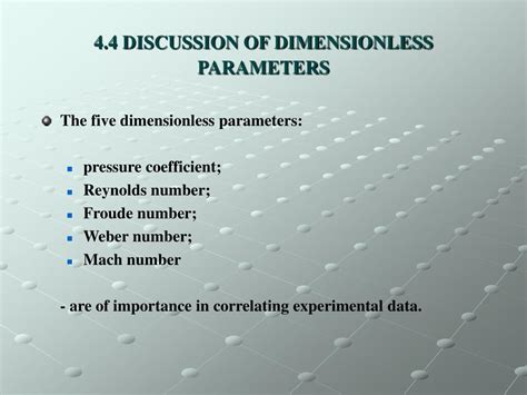 Ppt Chapter 4 Dimensional Analysis And Dynamic Similitude Powerpoint