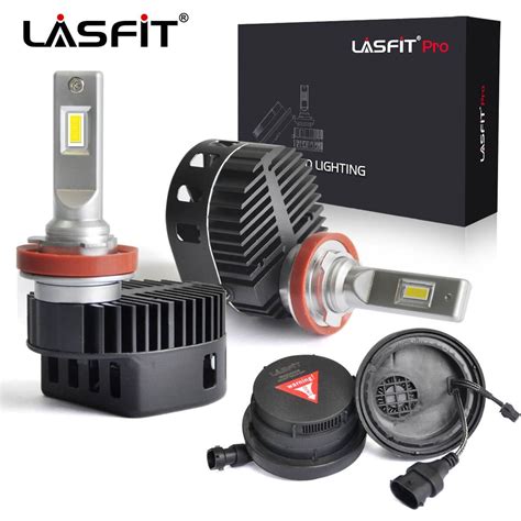 Lasfit H11 LED Headlight Bulbs Low Beam Custom Fit 2015 2016 2017 Ford