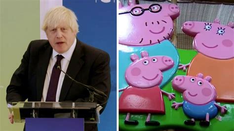 Boris Johnson Praised The Genius Of Peppa Pig After Getting Lost In A