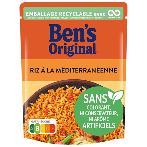 Riz Micro Ondes Express La M Diterran Enne Ben S Original Le Sachet