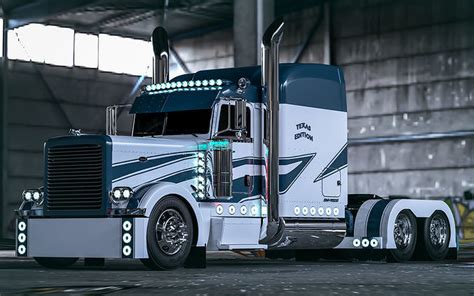 Peterbilt 389 Blue Edition JD 3D model | CGTrader