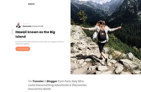 Free Bootstrap Blog Templates The Best Blog Templates