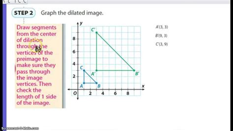 Center Of Dilation Outside The Image Youtube