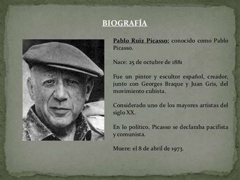 Quem Foi Pablo Pícasso Resumo - Biografía De Pablo Picasso Resumen – GOFWLU