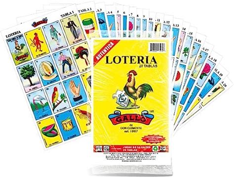 Don Clemente Autentica Loteria Juego De Bingo Mexicano Tabletas