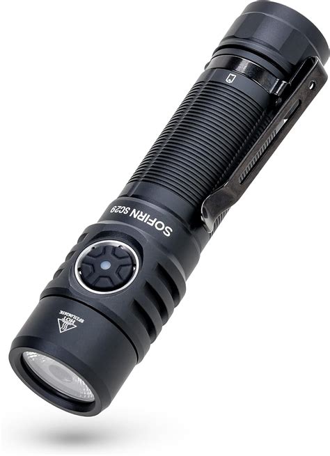 Sofirn SC29 Lampe Torche LED Rechargeable 3000 Lumens Puissante Torche