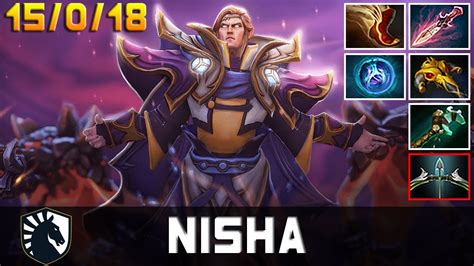 Nisha Invoker New Patch 7 32d Dota 2 Pro MMR Gameplay 86 YouTube