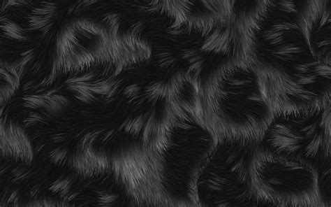 an animal fur texture is shown in black and white