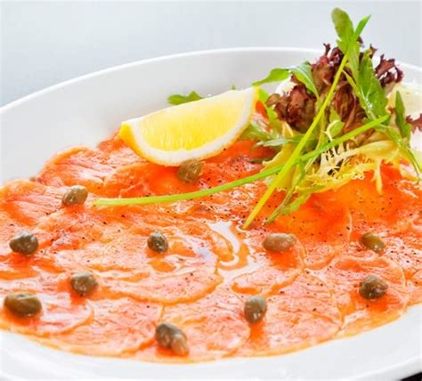 Receta Carpaccio de Salmón Gourmet