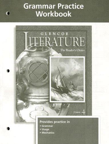 Glencoe Literature Grade 9 Grammar Practice Workbook Mcgraw Hill