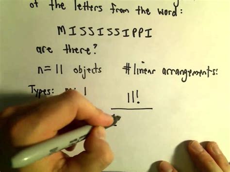 How To Do Permutations Of Words With Repeating Letters Combinations