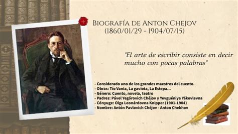 BIOgrafia de Antón Chéjov