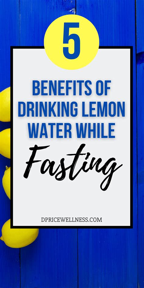 Should I Drink Lemon Water While Fasting Or Stay Away From It