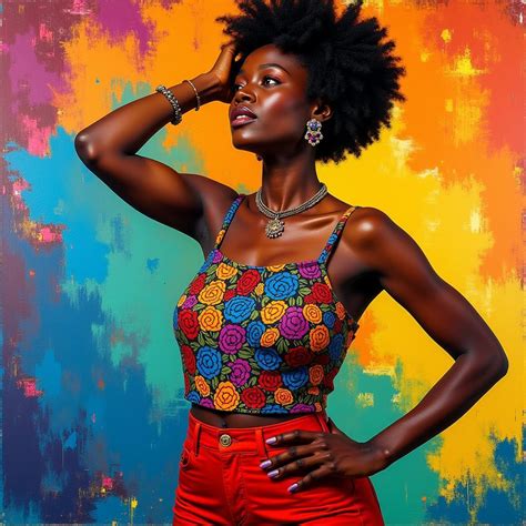 Exploring The Vibrant World Of African Lady Art African Life