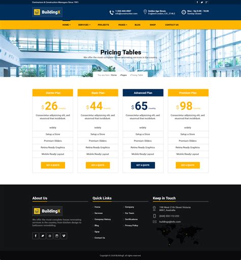 buildingx builder contractor developer  themesindustry themeforest