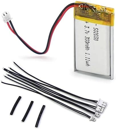 3 7V Replacement Battery 250mAh 502030 With JST PH1 25 Plug For VXI