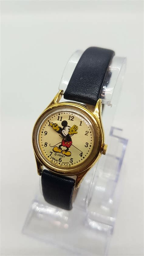 Vintage 1990s Disney Park Time Works Mickey Mouse Watch In Collectors